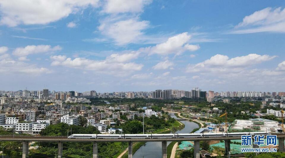 新華全媒+｜“天空之眼”瞰海口