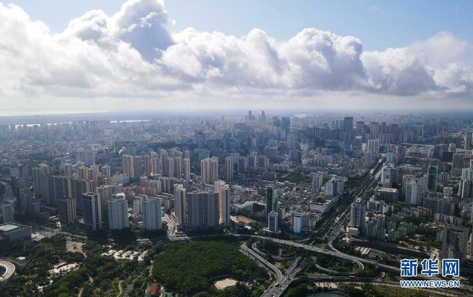 新華全媒+｜“天空之眼”瞰海口